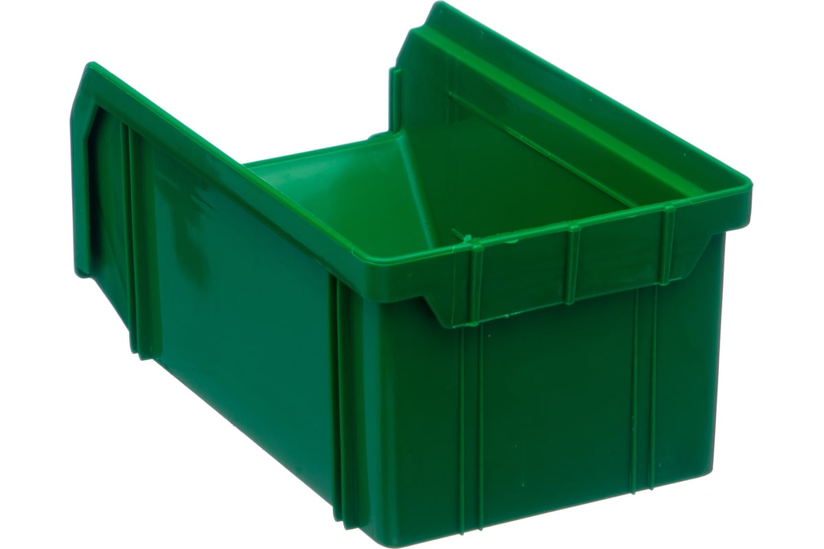 Пластиковый ящик СТЕЛЛА-ТЕХНИК комплект 9 штук V-1-К9-зеленый ...
