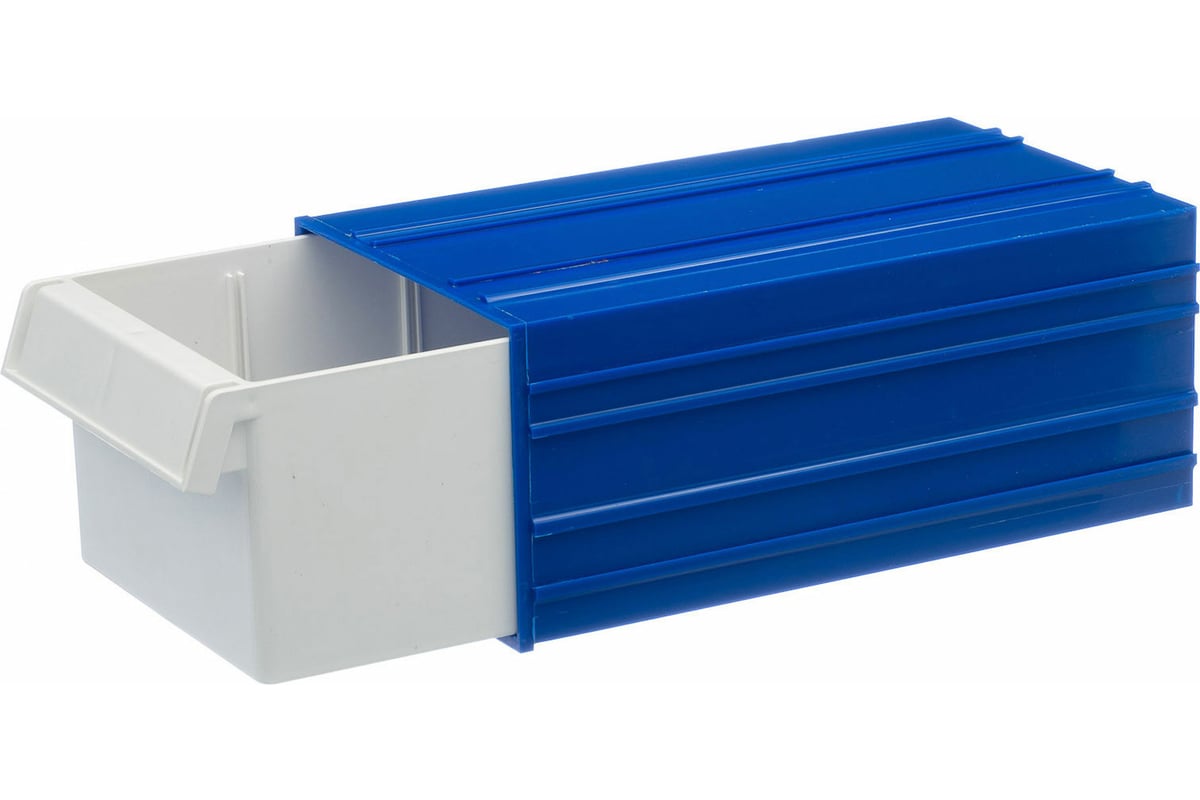 Пластиковый короб Стелла-техник с-2-синий-белый 140х250х100мм