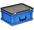 Кейс Georg Utz 400x300x185 мм, с крышкой на петлях 35-207-0.0101.5070 1