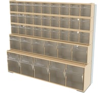 Стойка СТЕЛЛА-ТЕХНИК бежевая, настенная/настольная 401-03-01-01-B