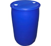 Бочка Тара.ру п/э 227л новая с 2-мя пробками вес 9кг, синий 36033