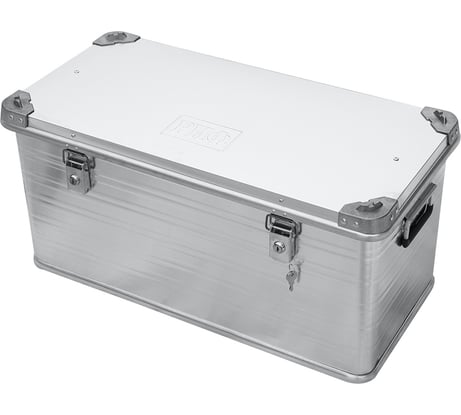 Алюминиевый ящик РИФ усиленный с замком 782х585х412 мм ДхШхВ  E782585412