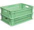 Ящик п/э 600х400х150 с перфорацией цв. зелёный Тара.ру 01926 2