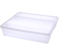 Ящик п/п 400Х335Х85 мм 9л Кристал цв. прозрачный Restola 23424