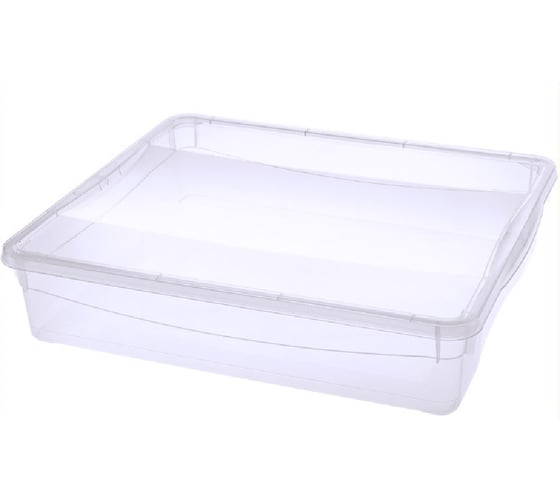 Ящик п/п 400Х335Х85 мм 9л Кристал цв. прозрачный Restola 23424 1