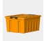Контейнер с крышкой HONEYCOMB 36 л, оранжевый M-036-00.12new 4
