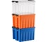 Контейнер с крышкой HONEYCOMB 3.5 л, оранжевый M-003-00.12new 7