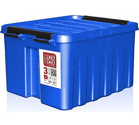 Контейнер с крышкой Rox Box 3.5 л, синий M-003-00.06