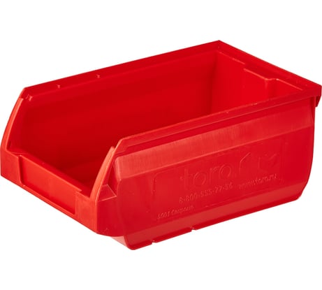 Контейнер ООО Комус ПП,170х105х75 мм, Sanremo, сплош/сплош, красный арт.5001 606939