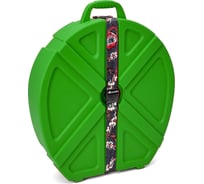 Кейс для барабанных тарелок DGCASE до 24 зеленый ударопрочный, IP54, 640х640х130 DARUMA24-01A-GREEN