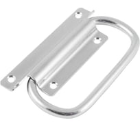 Ручка для погреба Крепстор откидная 116х45 мм покрытие цинк Пакет 2 шт. 4665317042936