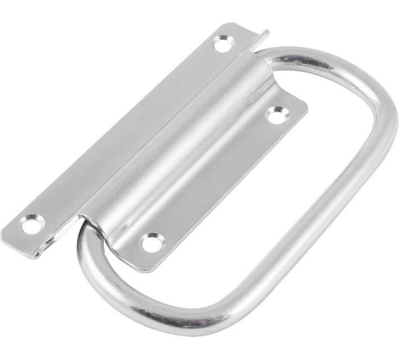 Ручка для погреба Крепстор откидная 116х45 мм покрытие цинк Пакет 2 шт. 4665317042936