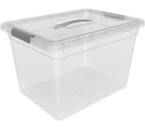 Ящик для хранения FunBox, Стандарт, с ручкой, 400х294х250 мм FB2080