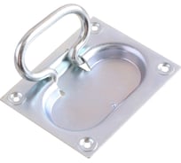 Ручка откидная Стройбат 100х80 мм скрытая, цинк, 5 шт 595770