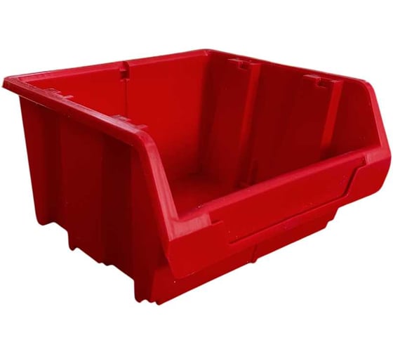 Лоток для метизов Jettools 150х150х85мм красный ЛК-5-150 1