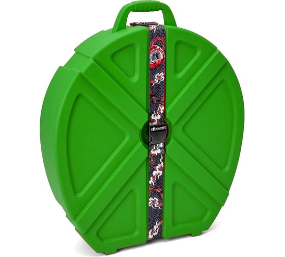 Кейс для барабанных тарелок DGCASE до 22 зеленый, ударопрочный, IP54, 590х600х130 22-01A-GREEN DGCASE@22-01А-GREEN 1