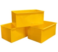 Набор лотков для метизов Jetservice Jetsystem 107х60х50мм 3шт ЛВ2Ж наб3