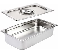 Гастроемкость ТТ-Урал GN 1/1-100 мм с крышкой, нерж. сталь УТ-00021184+крышка