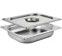 Гастроемкость ТТ-Урал GN 2/3-65 мм с крышкой, нержавеющая сталь УТ-00021193+крышка