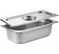 Гастроемкость ТТ-Урал GN 1/3 100 мм с крышкой, нержавеющая сталь УТ-00021199+крышка