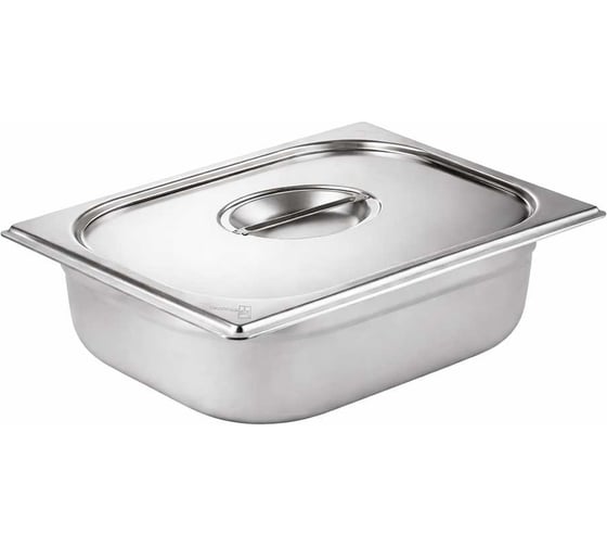 Гастроемкость ТТ-Урал GN 1/2-65 мм с крышкой, нерж. сталь УТ-00000508+крышка