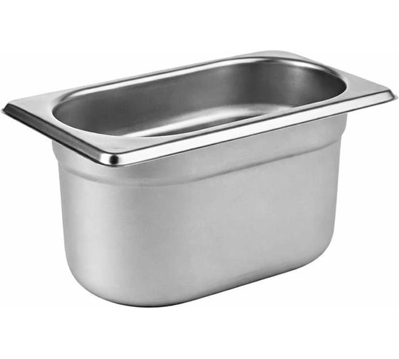 Гастроемкость ТТ-Урал GN 1/9-100 мм нержавеющая сталь УТ-00010525