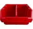 Лоток для метизов Jettools 150х150х85мм, красный, с разделителем ЛКР-5-150 4