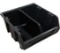 Лоток для метизов Jettools 150х150х85мм, черный, с разделителем ЛРЧ-5-150 2