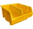 Лоток для метизов Jettools 150х150х85мм, желтый, с разделителем ЛРЖ-5-150 1