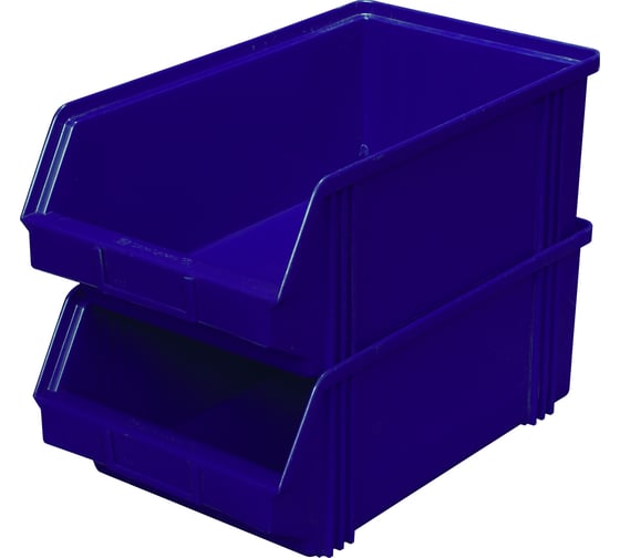 Пластиковый ящик ООО Европактрейд 400x230x150 синий 4687202201747