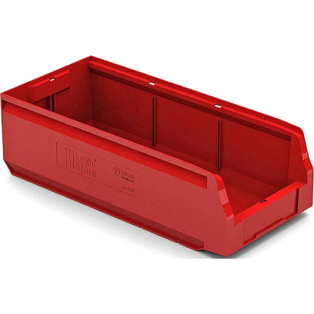 Полимерный многооборотный ящик INTELLPACK 500x225x150 красный 12.405.40 ...