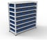 Стеллаж HONEYCOMB Optimus-box 1000x1000x400 с пластиковыми ящиками 4209 M-НС10SK4209 1