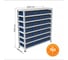 Стеллаж HONEYCOMB Optimus-box 1000x1000x400 с пластиковыми ящиками 4209 M-НС10SK4209 2