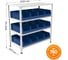 Стеллаж HONEYCOMB Optimus-box 1000x1000x500 с пластиковыми ящиками 12.405 M-НСТЯ101050(2)-12.405 2