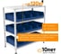 Стеллаж HONEYCOMB Optimus-box 1000x1000x500 с пластиковыми ящиками 12.405 M-НСТЯ101050(2)-12.405 3