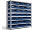 Стеллаж HONEYCOMB Optimus-box 1000x1000x300 с пластиковыми ящиками 3209 эконом M-НС10SK3209э 1