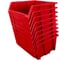 Лоток для метизов Jettools №2 150х150х85 мм, 10 шт, красный ЛК-5-150 наб10 5