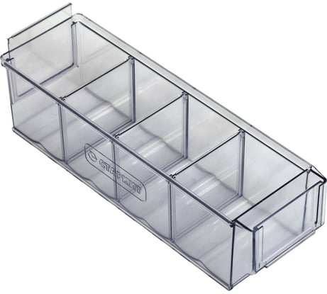 Лоток кассетницы СТАРКИТ 2 л, прозрачный, короткий, узкий LP30-91