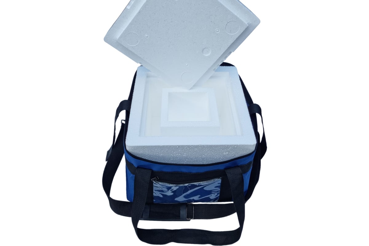 Термоконтейнер с кольцом для транспортировки и врем. хранения мед. преп ...