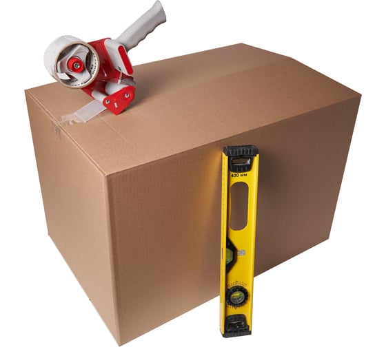 Картонная коробка PACK INNOVATION 60x40x40 см, без ручек, объем 96 л, 3 шт IP0GK604040-3
