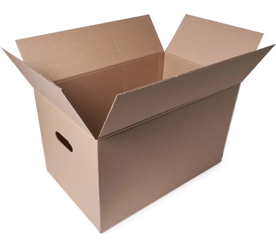 Картонная коробка PACK INNOVATION 50x30x30 см, с ручками, объем 45 л, 10 шт IP0GK0R0503030-10