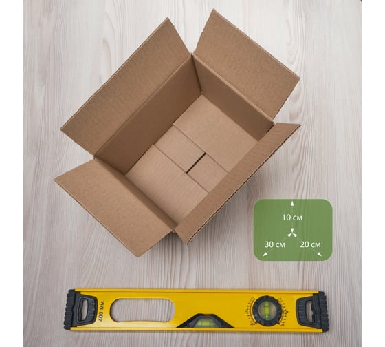 Картонная коробка PACK INNOVATION Гофрокороб 30x20x10 см, объем 6.0 л, 10 шт IP0GK00302010.1-10