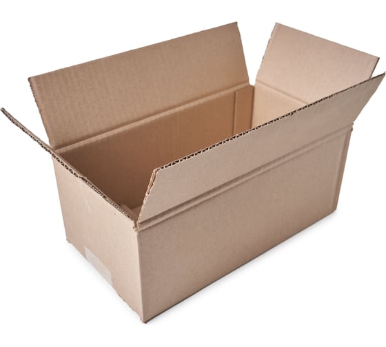 Картонная коробка PACK INNOVATION Гофрокороб 26x14x10 см, объем 3.6 л, 25 шт IP0GK00261410-25 1