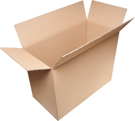Картонная коробка PACK INNOVATION 79x39x60 см, без ручек, профиль 5 слоев, 184.9 л, 10 шт IP0GK0005SL793960-10 1