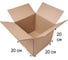 Картонная коробка PACK INNOVATION гофрокороб 20x20x20 см объем 8.0 л 5 шт IP0GK00202020.1-5 5