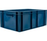 Ящик Тара.ру 600x400x250 мм, сплошной, цв. синий 19159