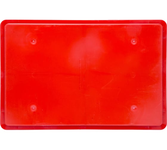 Ящик Тара.ру 600x400x250, сплошной, красный 19157