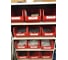 Ящик Тара.ру п/п, 400x230x200 мм, Napoli, комплект из 16 шт., цв. красный 27249 3