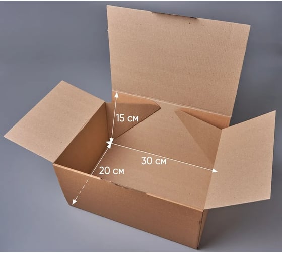 Самосборная коробка PACK INNOVATION 30x20x15 см, 160 шт. IP0GKSS302015-160