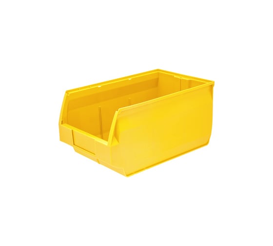 Ящик для склада Дигрус 170x105x75 мм, PP, желтый Я-С.17.10.7 -Ж/Д 1